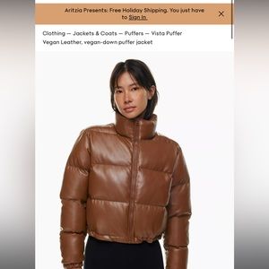 Vista Puffer ARITZIA